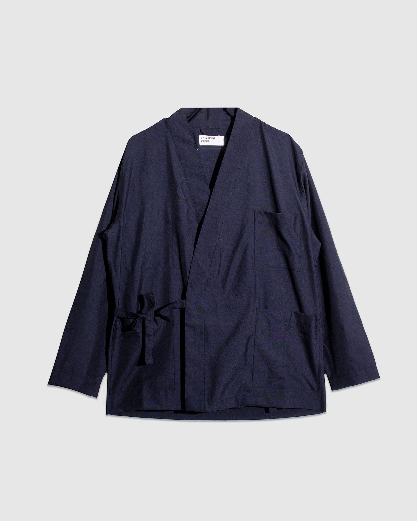 Kyoto Work Jacket Tropical Suiting - Navy – Uncle Otis Clothing