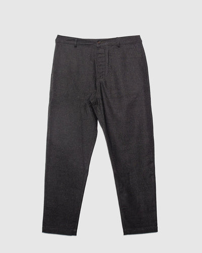 Upcycled Italian Tweed Military Chino - Olive