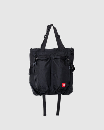 TNF Red Box Tote Bag Black