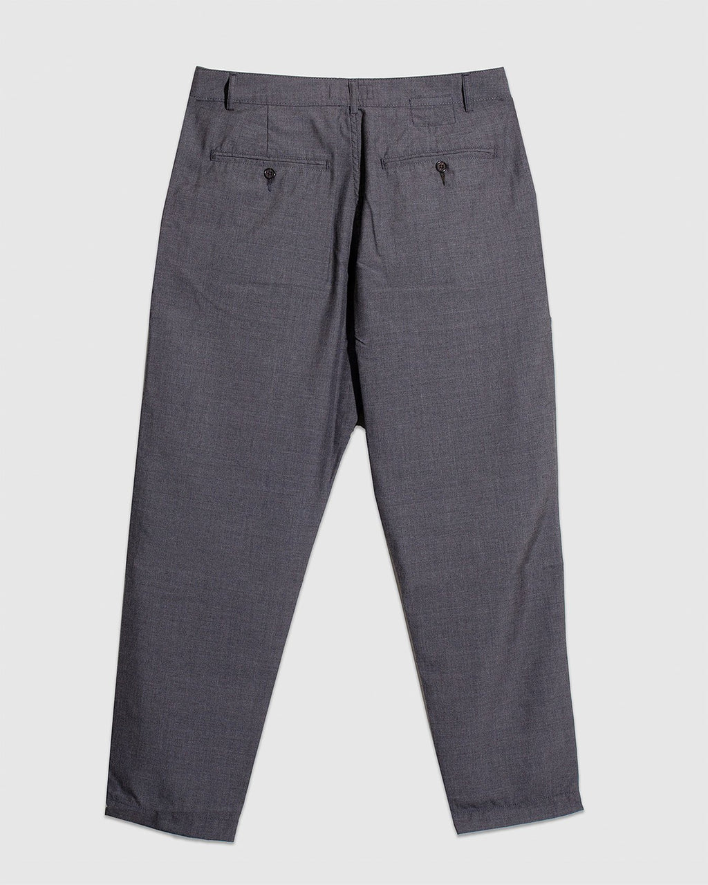 Military Chino Tropical Suiting - Grey Marl