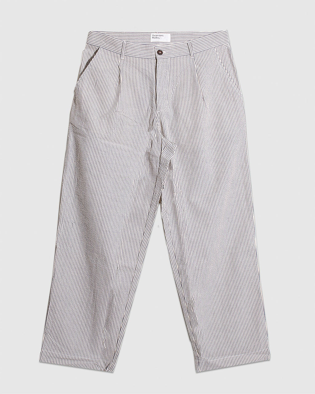 Duke Pant Derby Stripe - Grey