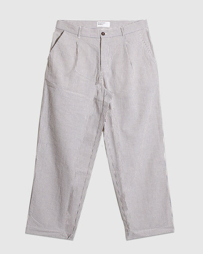 Duke Pant Derby Stripe - Grey