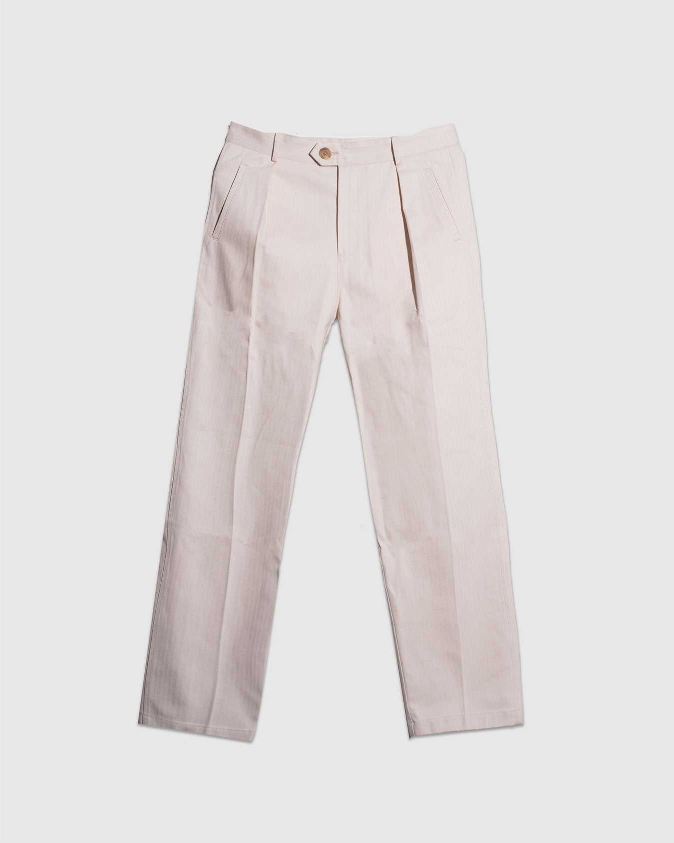 Zeppole Trouser - Ecru