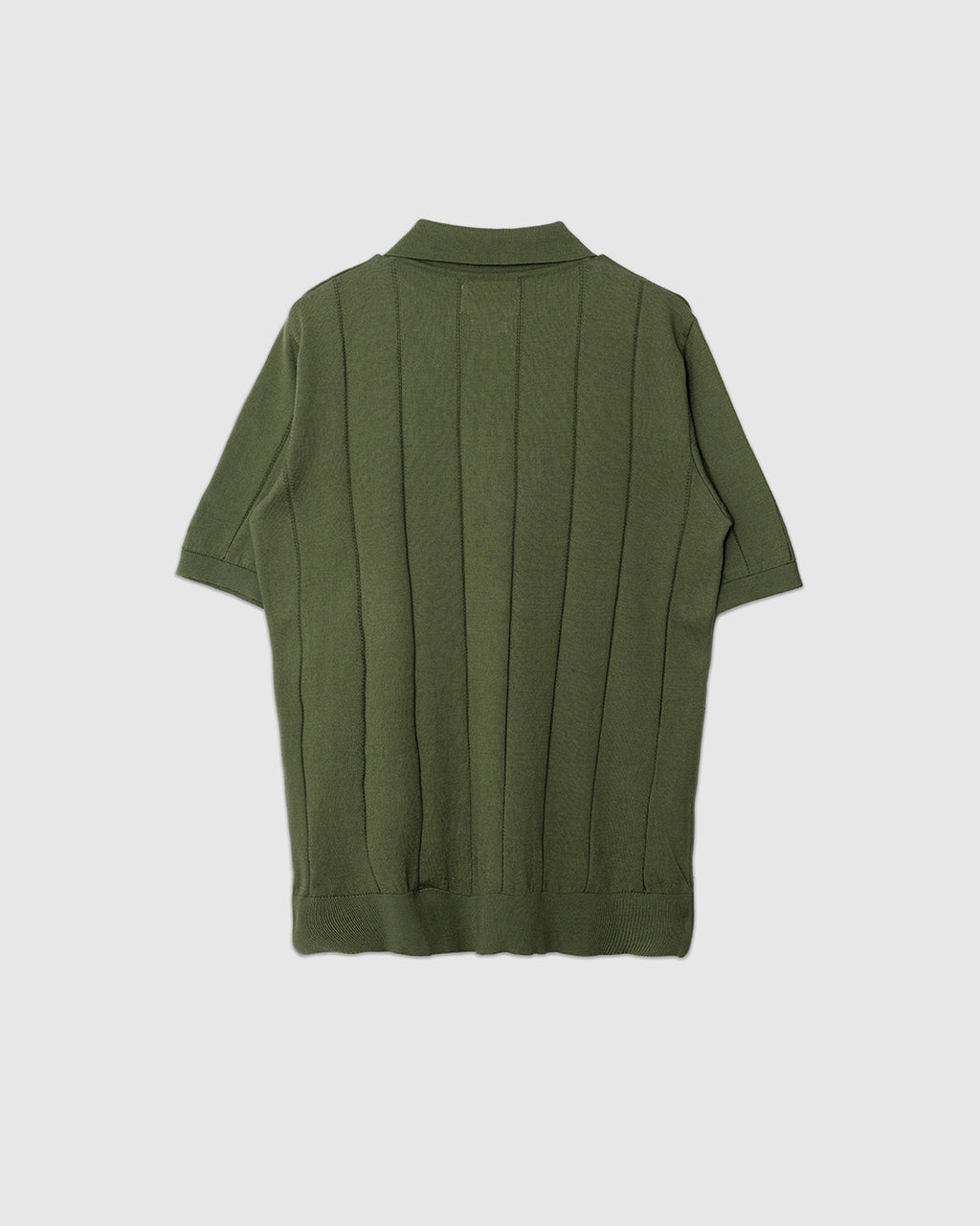 Jacobs Knitted Polo Green Green