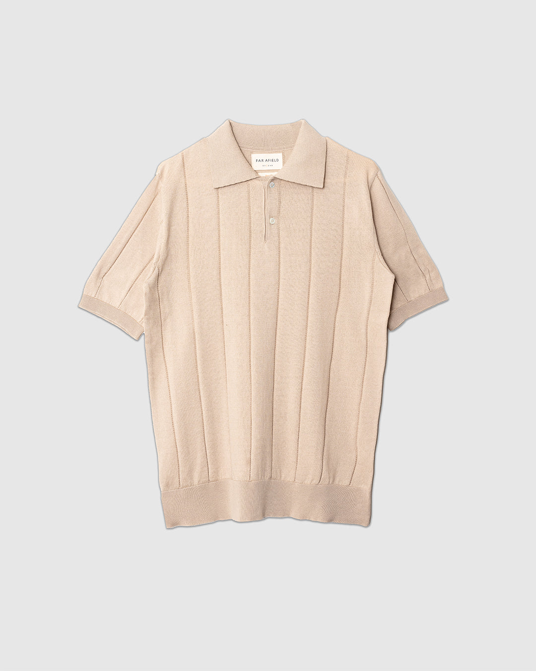 Jacobs Knitted Polo Sand Sand