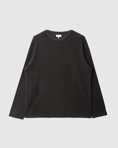 Double Knit Sweater Black Mushroom