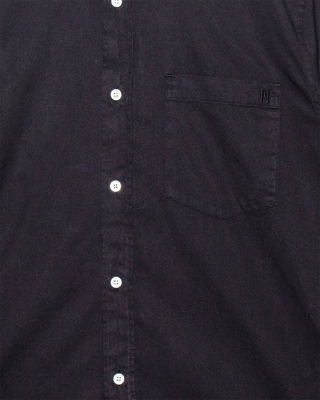 Osvald BD Twill Shirt - Black