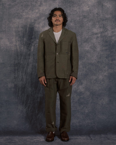 Somesh Blazer Jacket Olive EW08