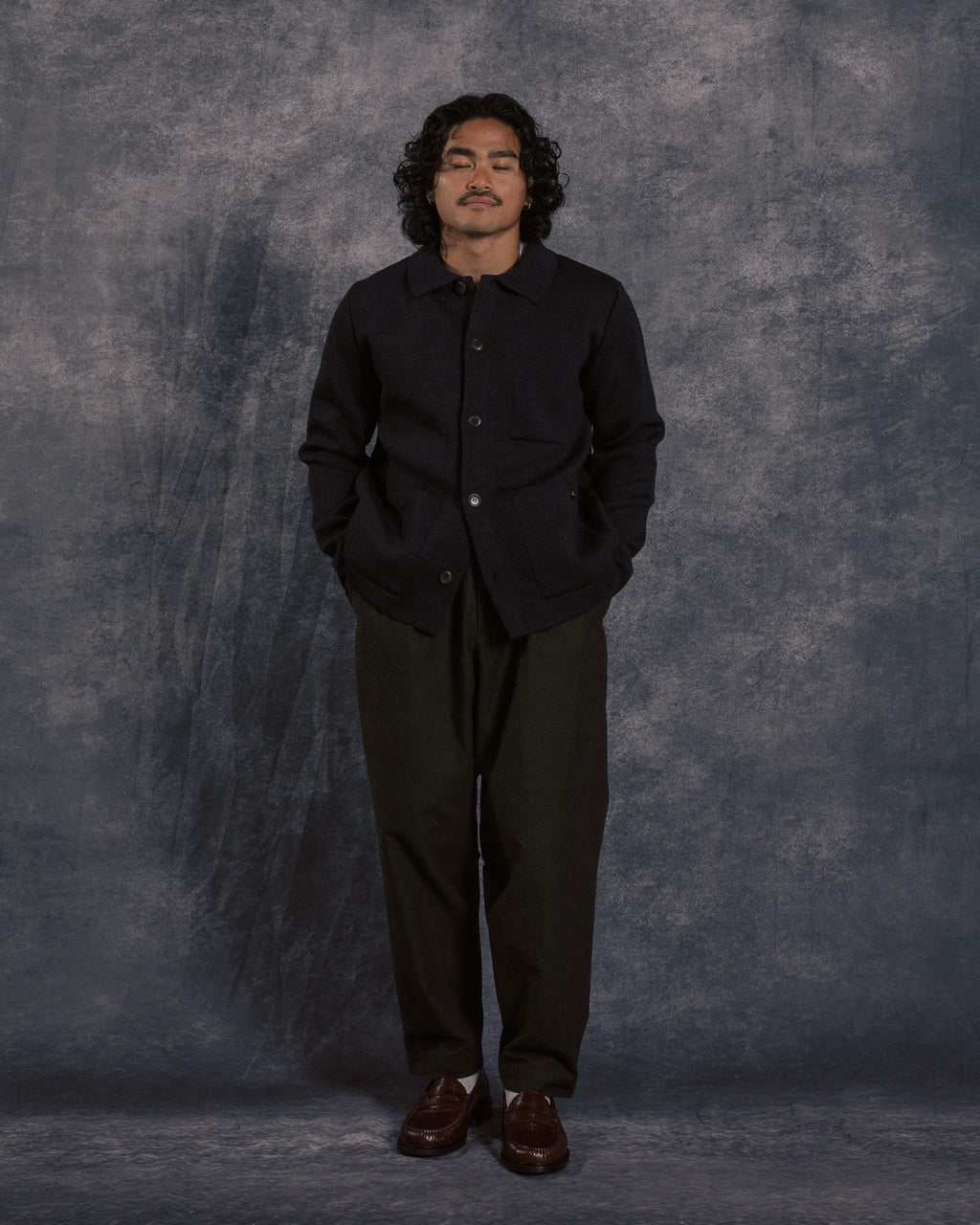 Guino Work Cardigan Grey