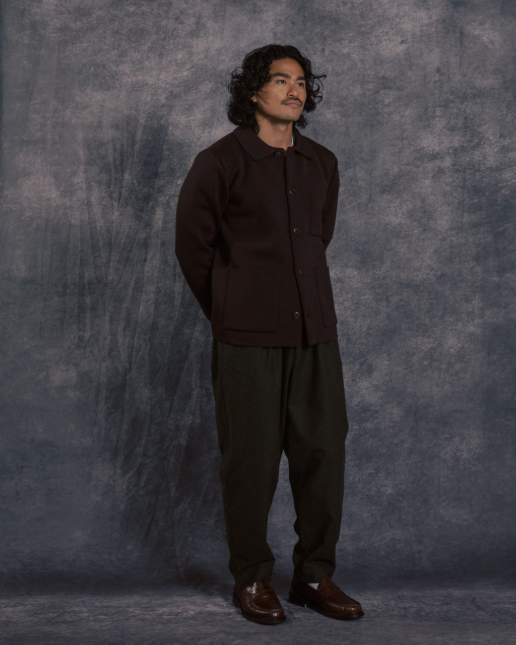 Guino Work Cardigan Mocha