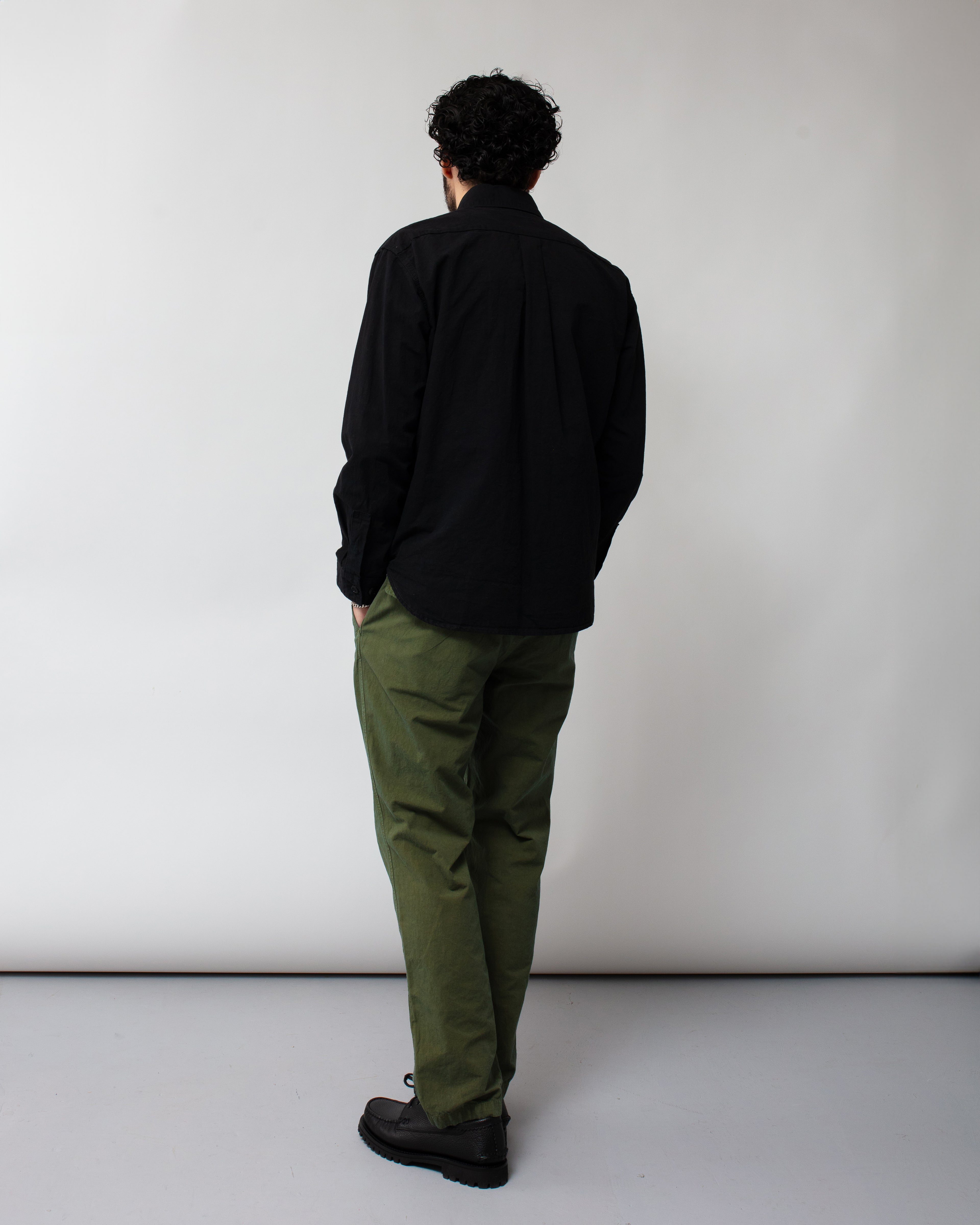 High Density Work Shirt Jacket Black