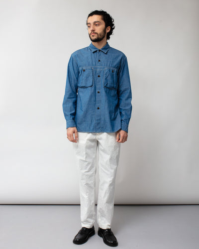 5oz Indigo Chambray Shirt Navy