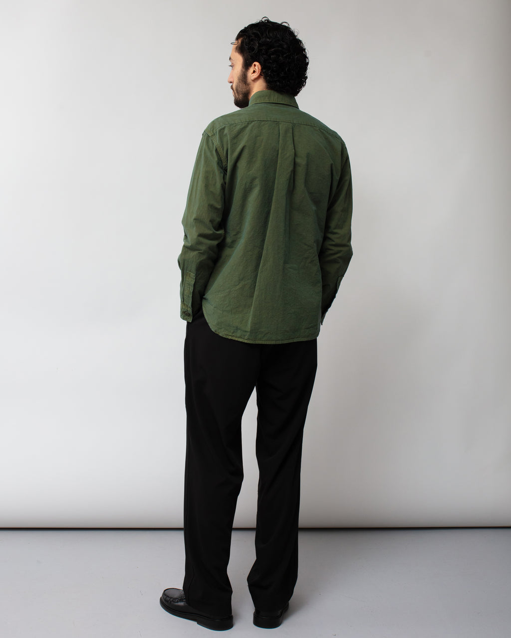High Density Work Shirt Jacket Olive