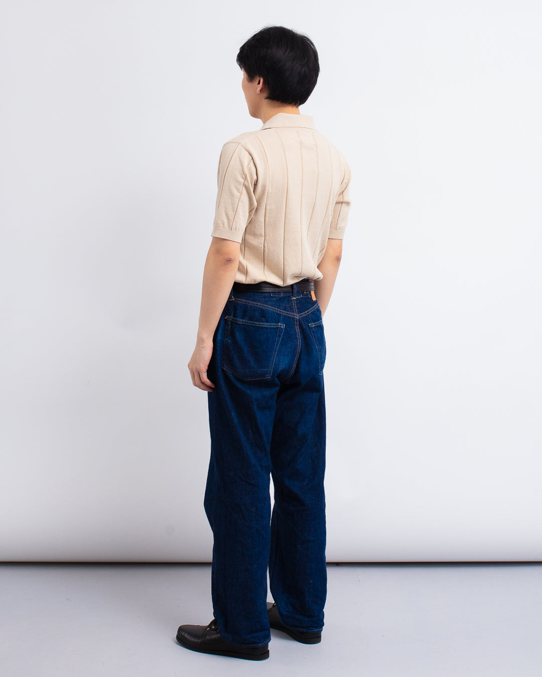 Jacobs Knitted Polo Sand Sand