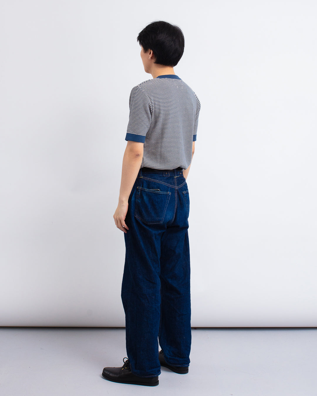 Newport Knitted Top Blue/Sand Stripe Blue/Sand Stripe