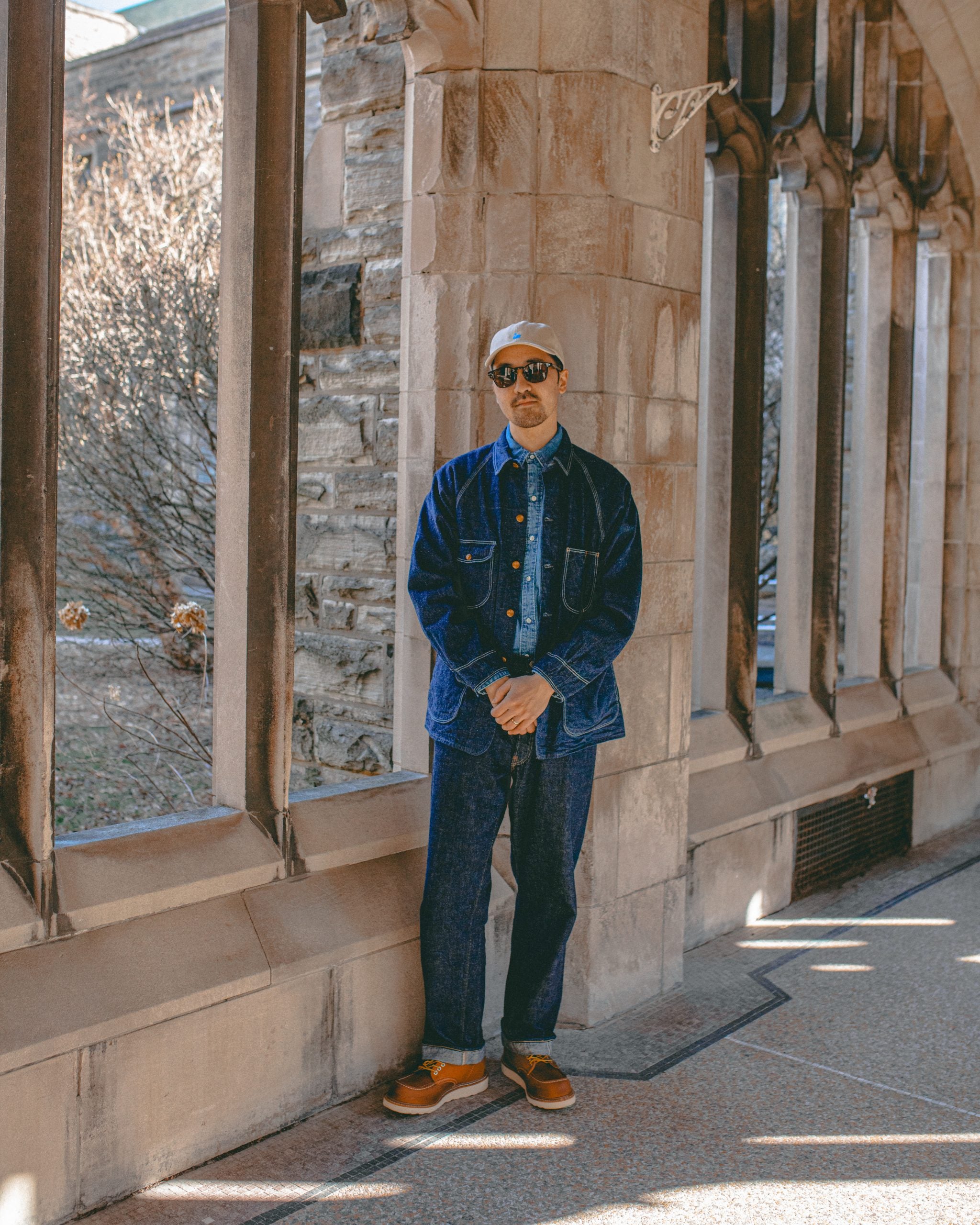 Grand Dad's Fit Denim Pants - One Wash