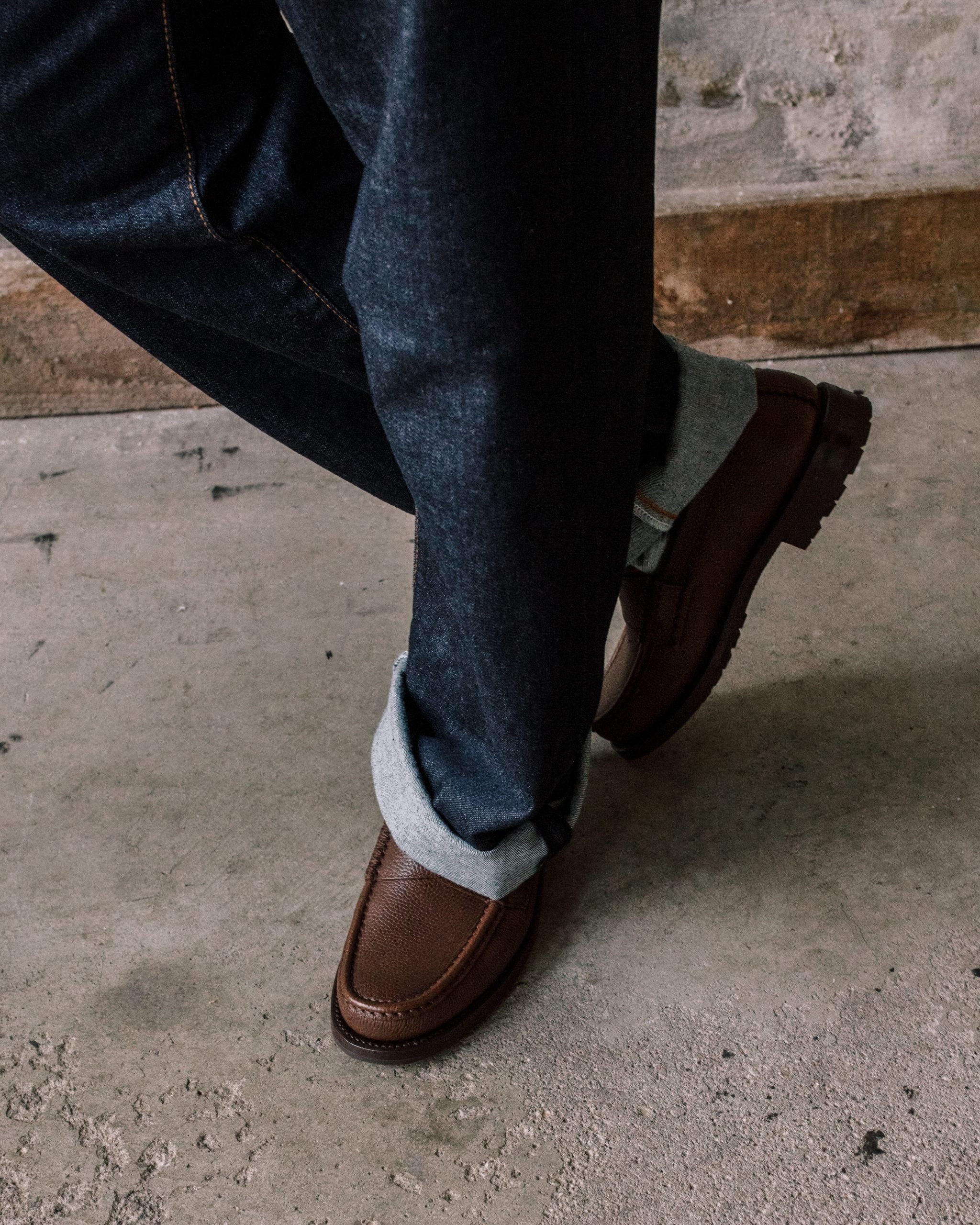 Rob's Loafer w/Vibram Tuscany - T Pale Brown