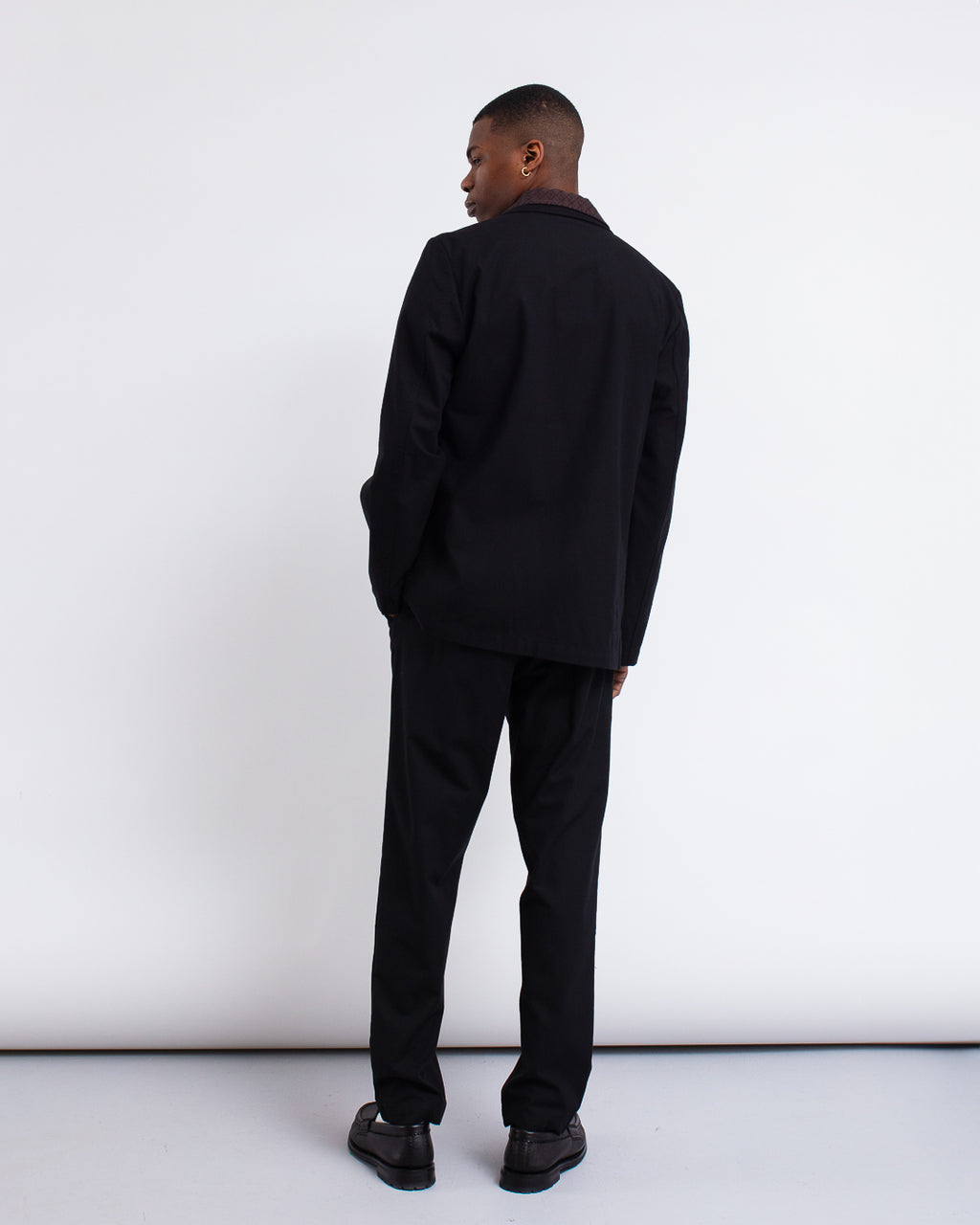 Two Button Jacket Valencia Black