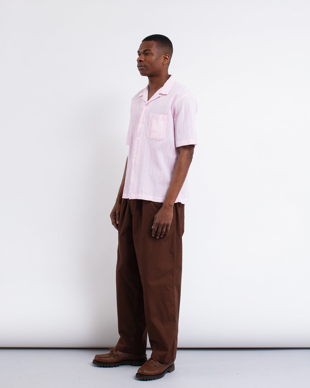 Road Shirt Lily Stripe Pink