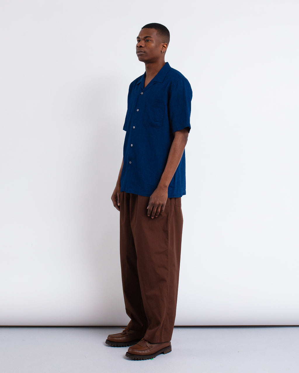 Road Shirt Lincot Denim Indigo