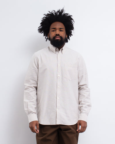 Norse Standard Oxford BD Shirt Dark Dust Green