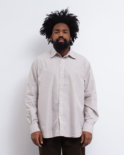 Espevik Fine Oversize Shirt Walnut
