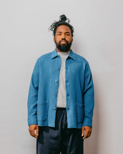 Travail Shirt Nippon Waffle - Navy