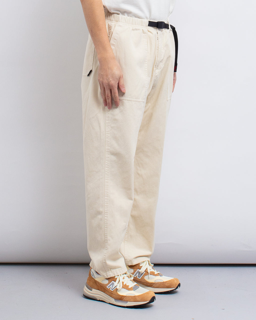 Loose Tapered Ridge Pant Greige