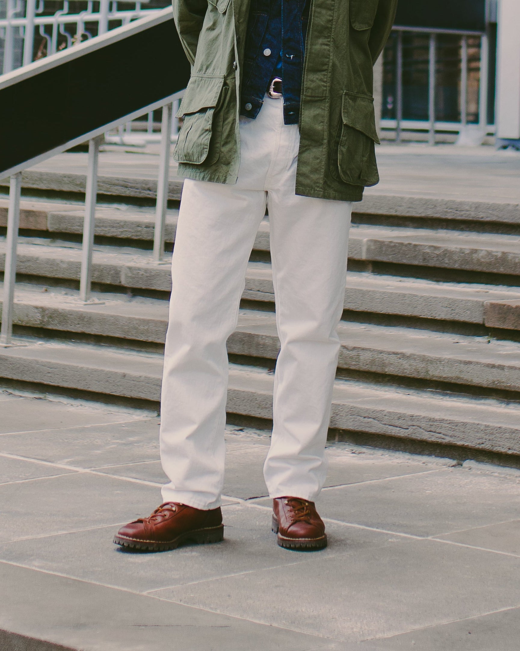 105 90s White Denim White