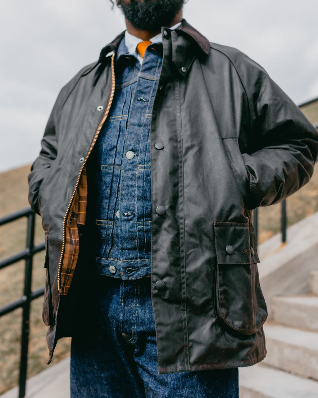 Bedale Wax Jacket - Rustic