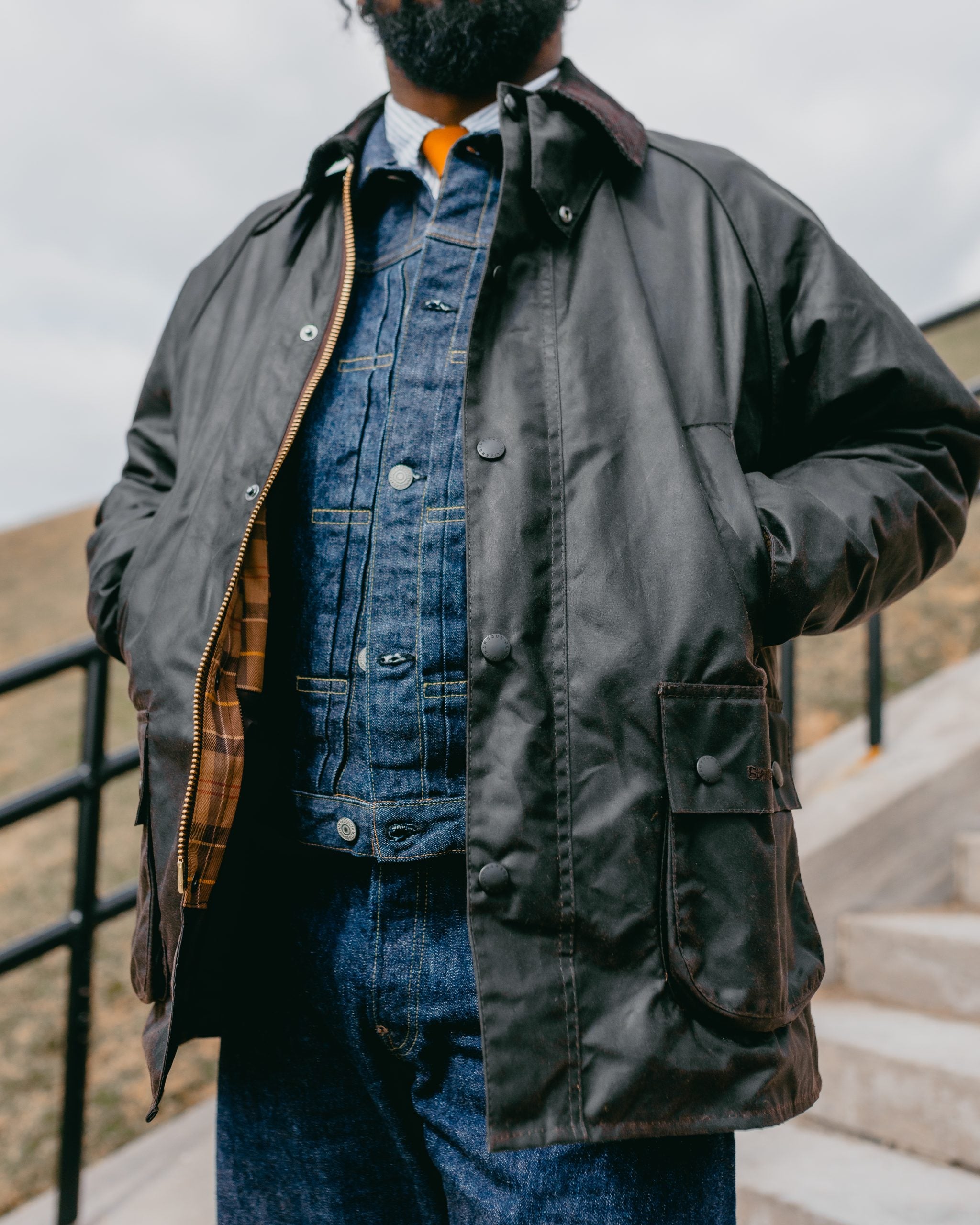 Bedale Wax Jacket - Rustic