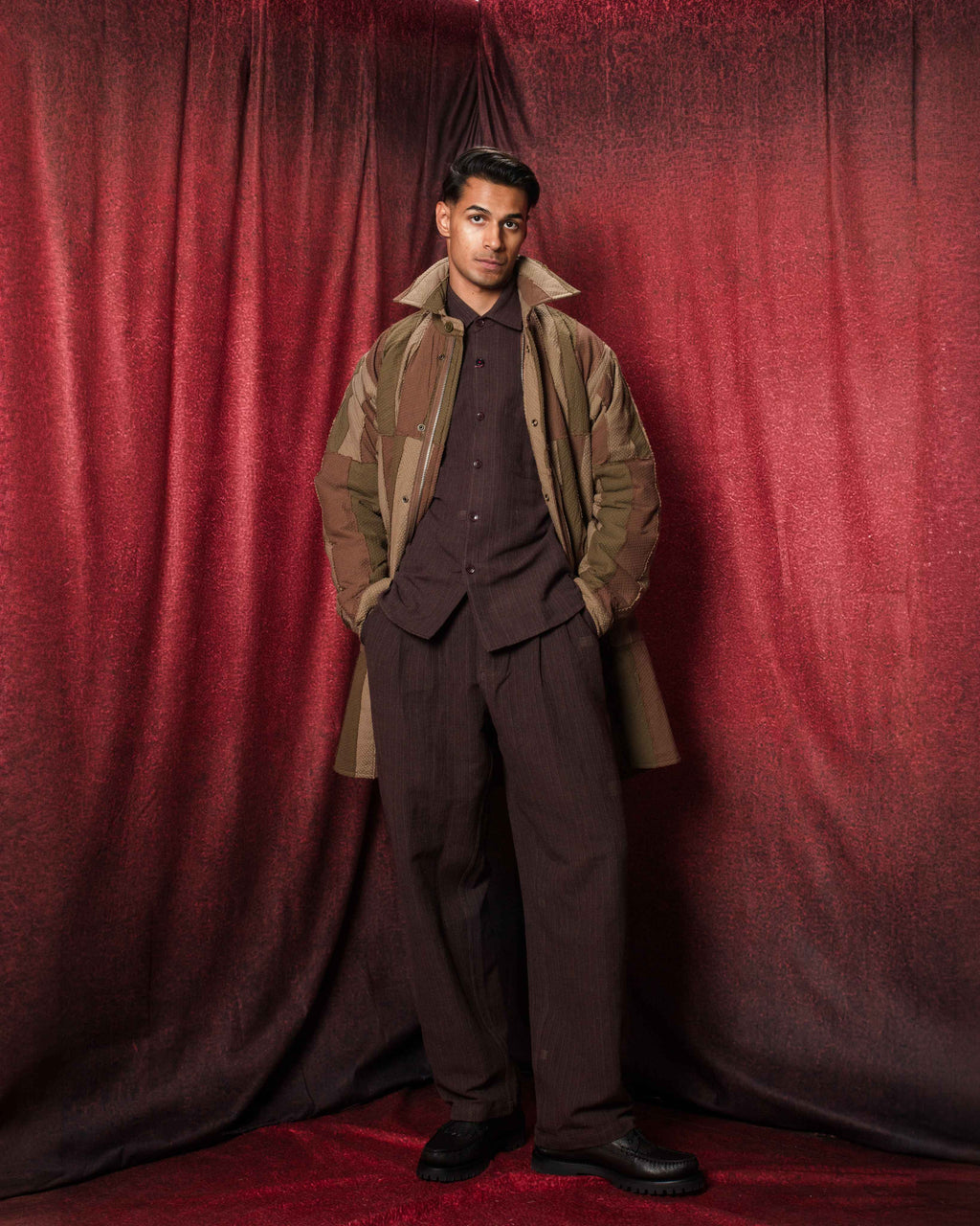 Craft Santos Coat Upcycled Textile SPW11