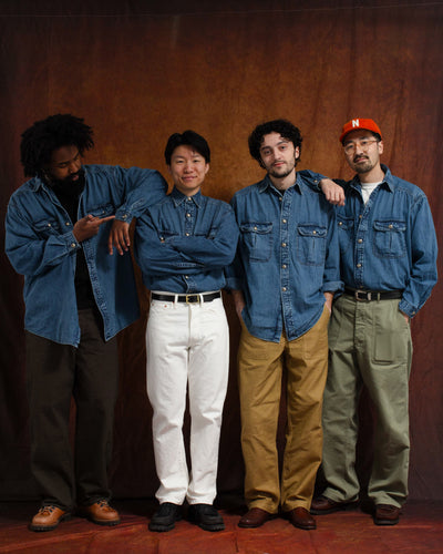 Giorgio Work Shirt w/ Concho Denim 6.75 oz