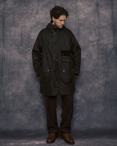 Solway Trench Wax Coat Archive Olive