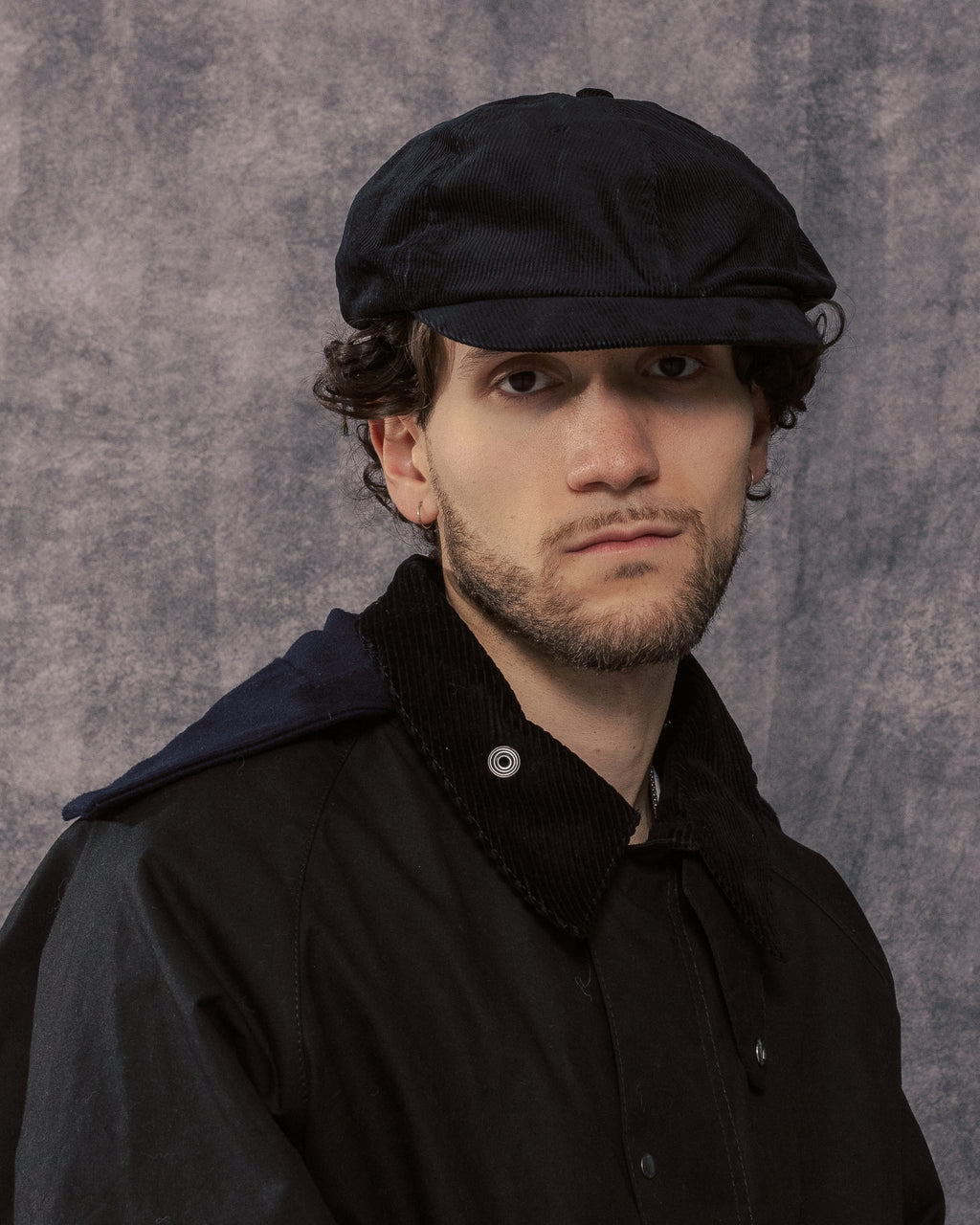 Newspaper Boys Cap Black