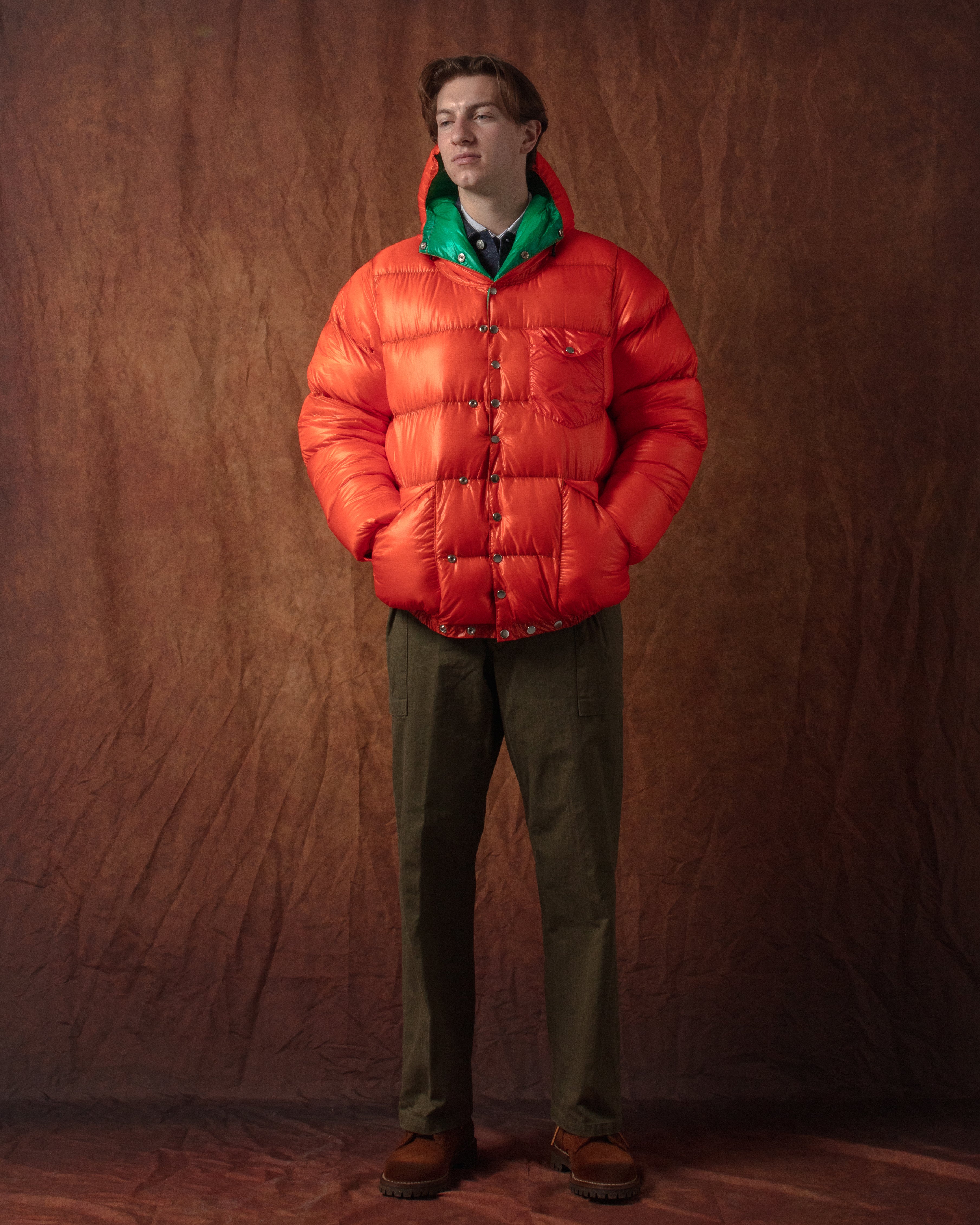 Snap Parka (Nylon) Orange