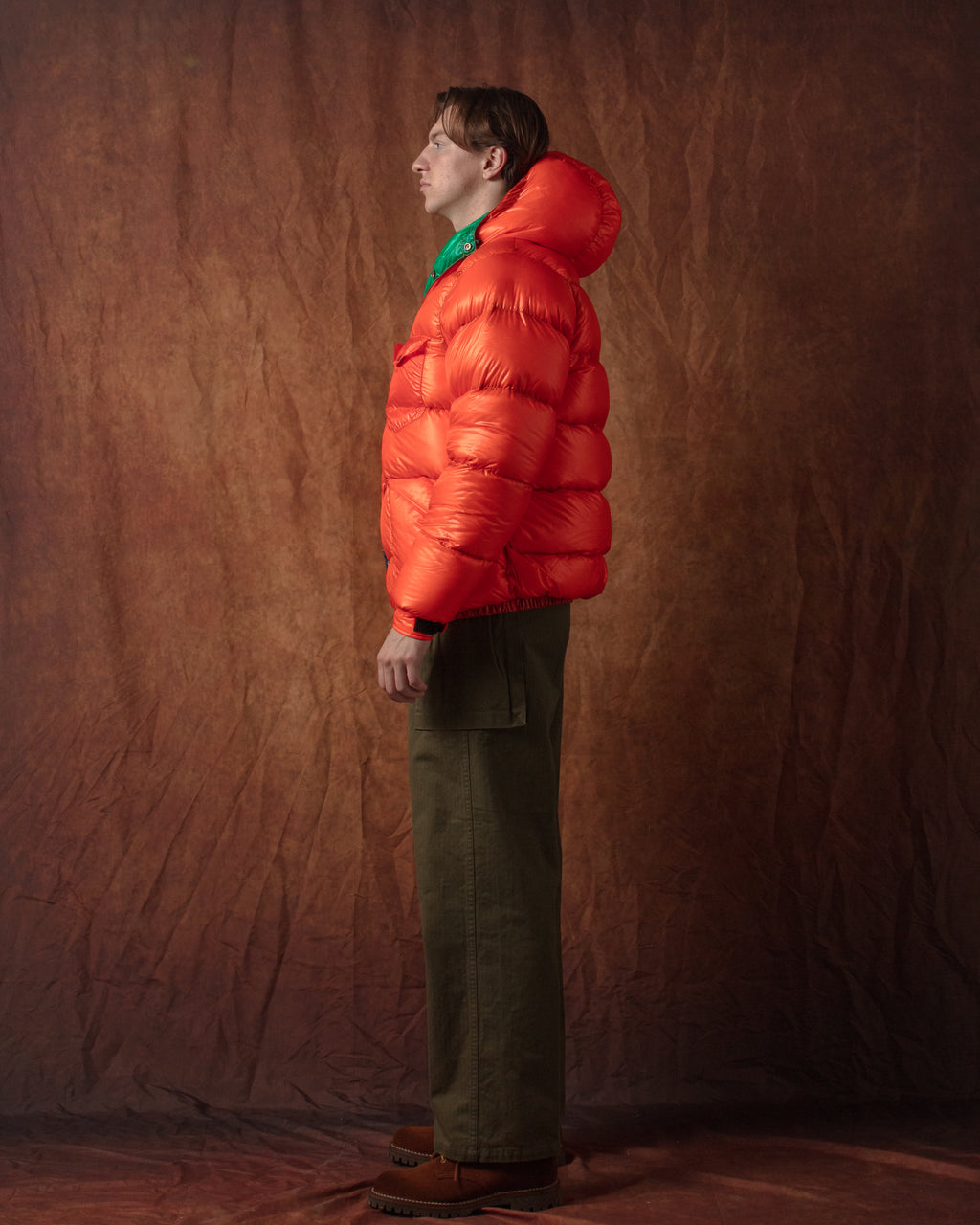Snap Parka (Nylon) Orange