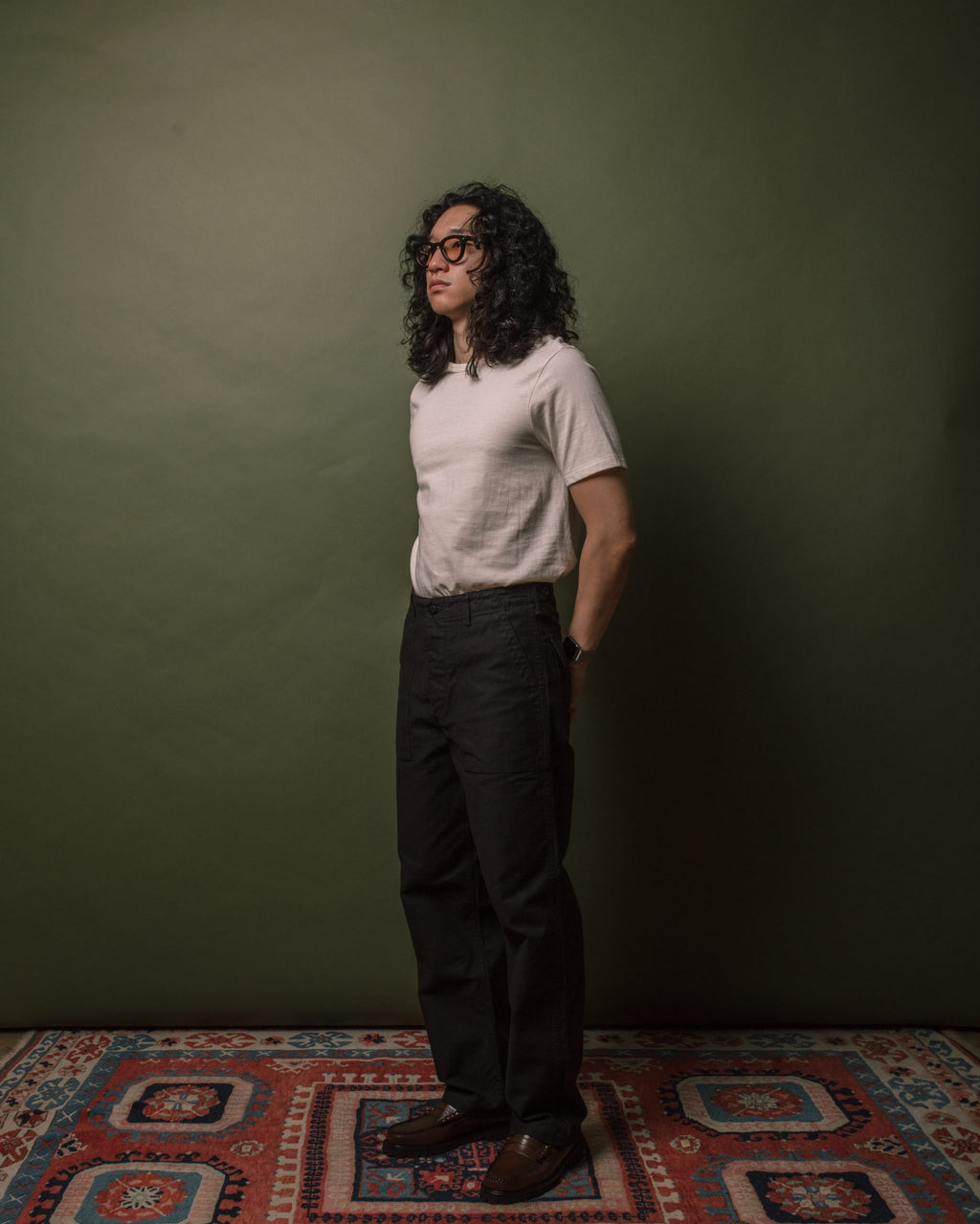 US Army Fatigue Pants (Regular Fit) - Black