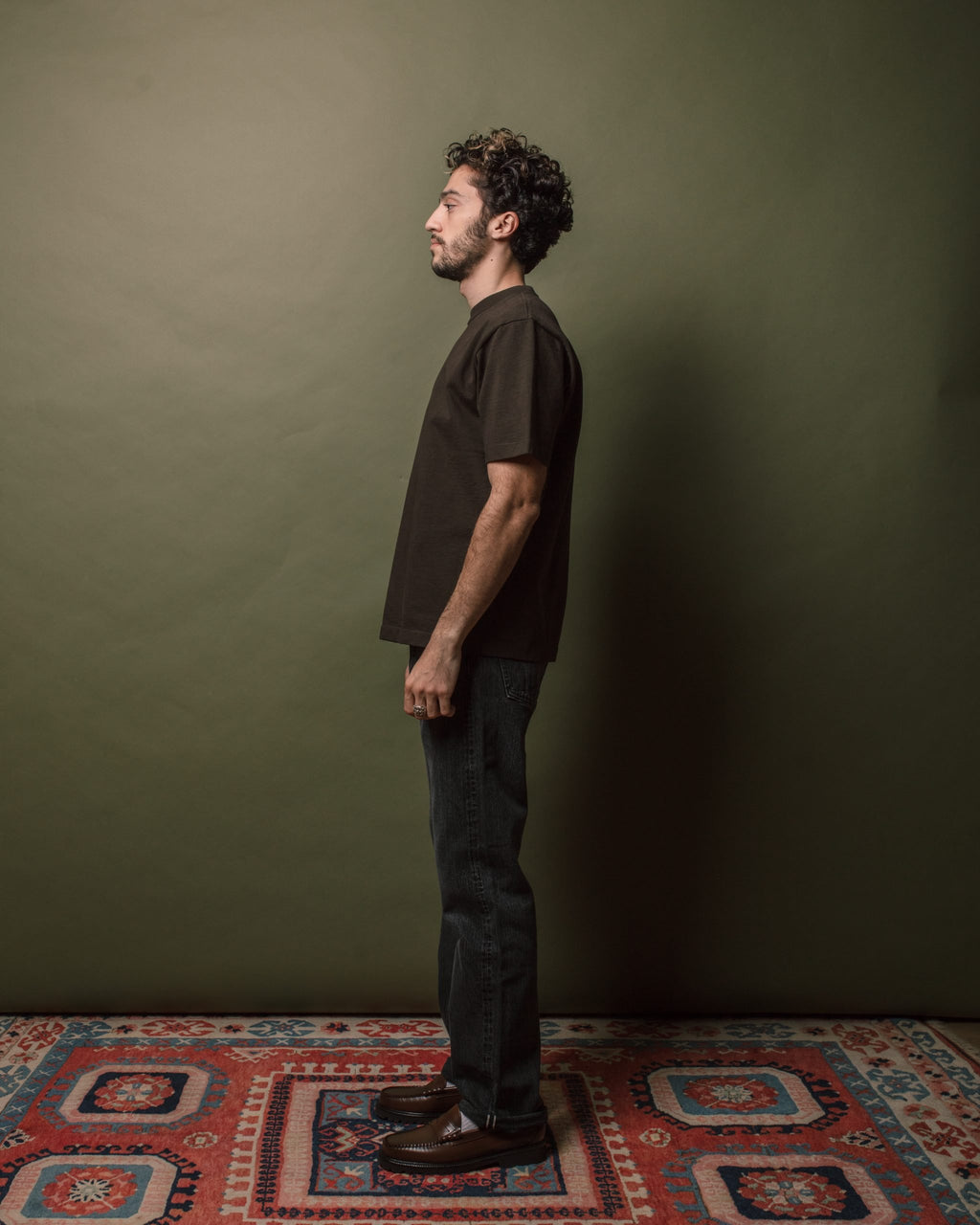 Rugby T-Shirt - Black Olive