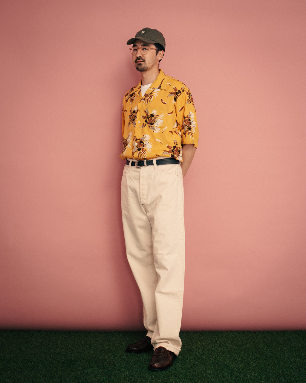 Grand Dad's Fit Denim Kinari Ecru