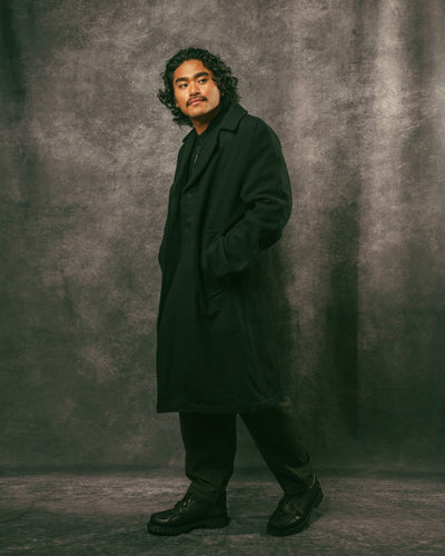 Manhattan Coat Black Mowbray