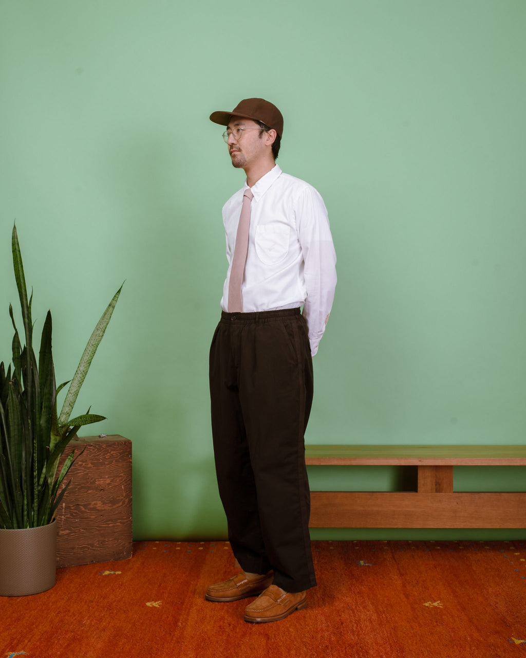 Oxford Pant Summer Canvas - Licorice