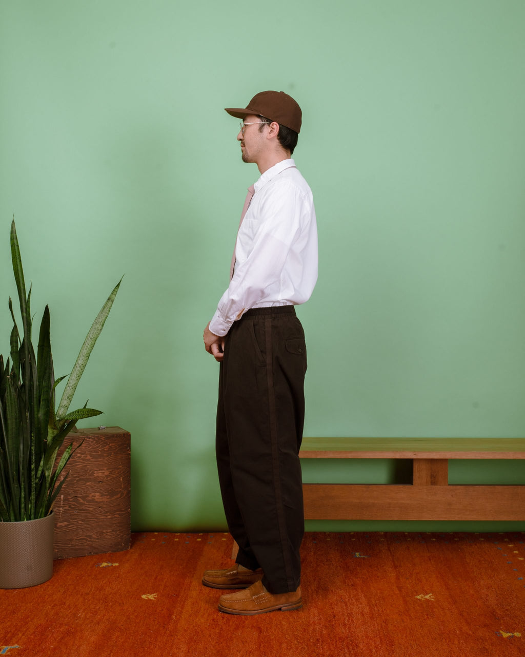 Oxford Pant Summer Canvas - Licorice