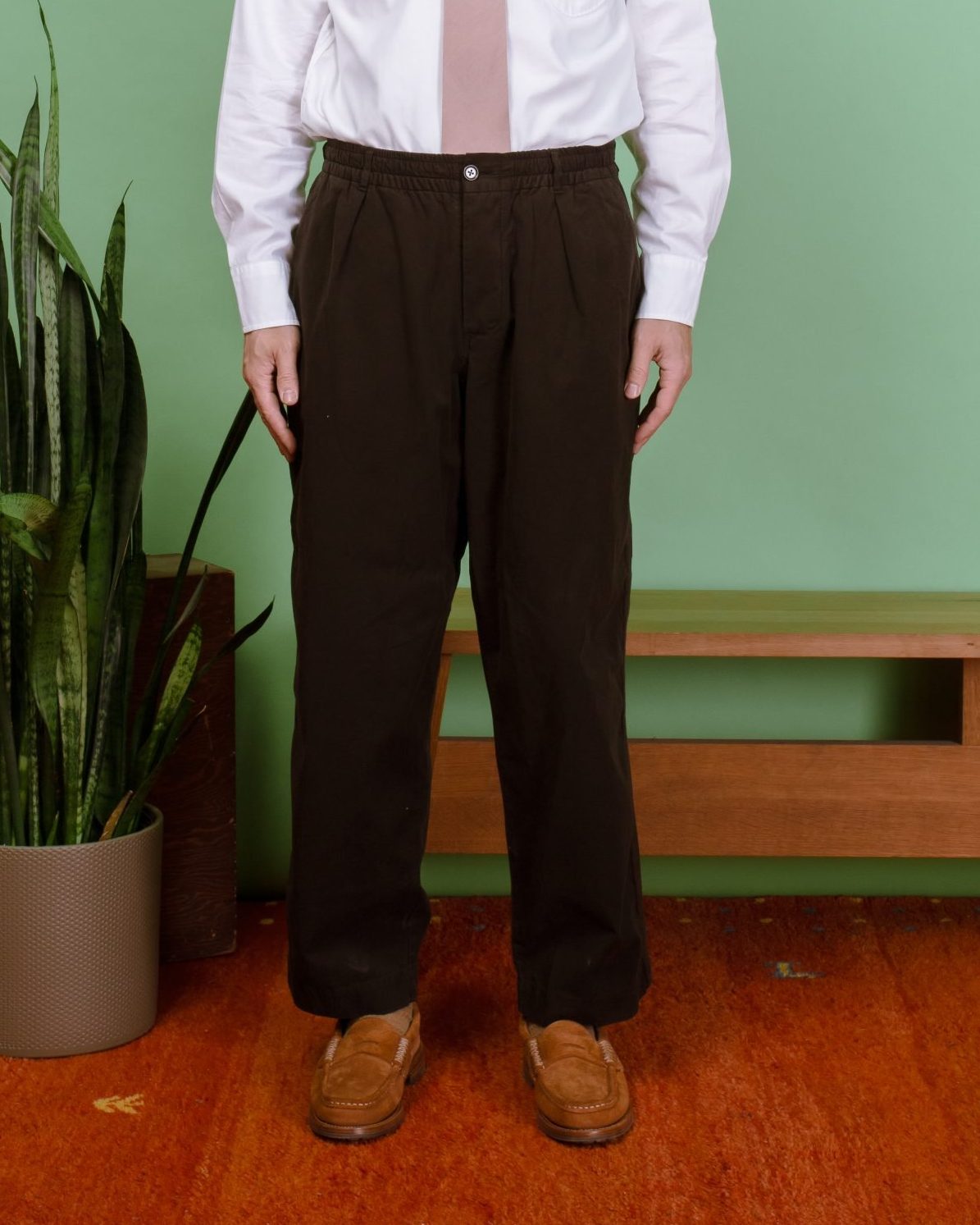 Oxford Pant Summer Canvas - Licorice