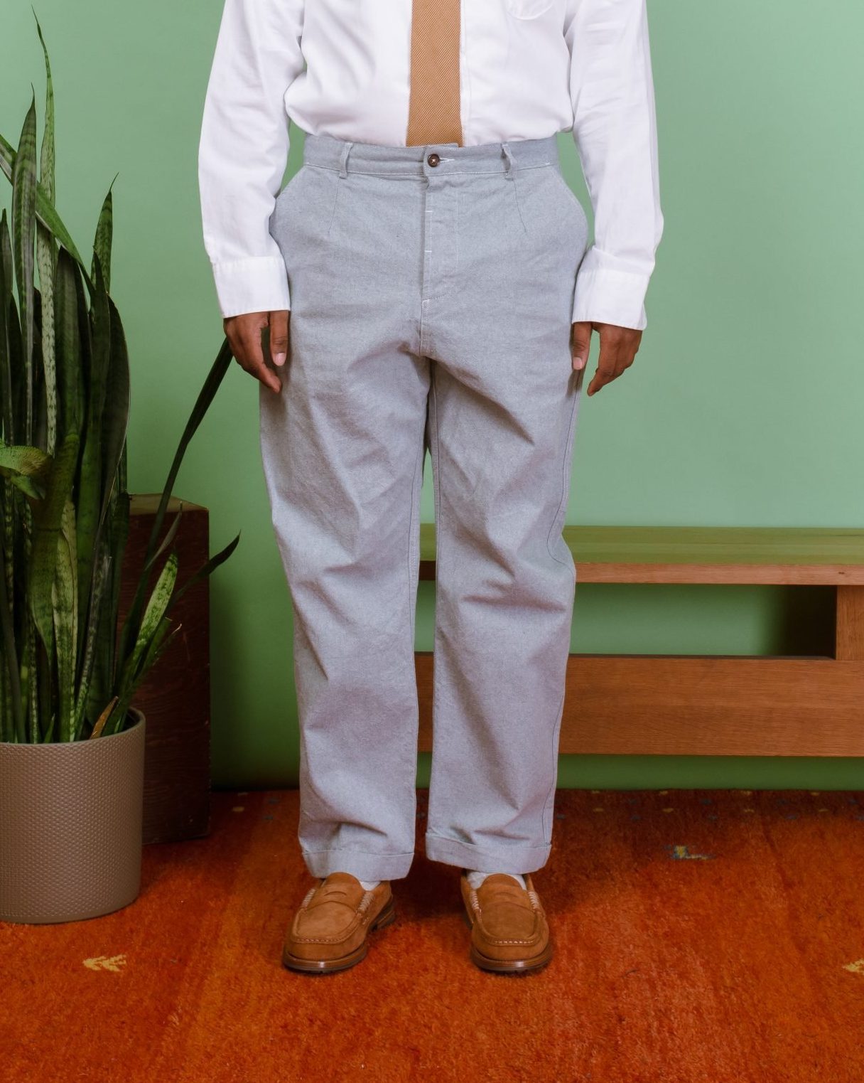 Super Chino Reworked Jean Cloth - Indigo
