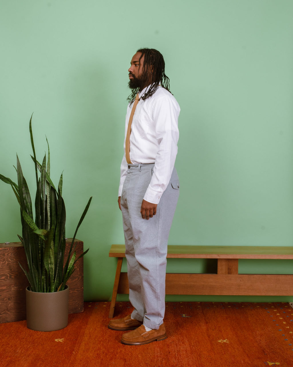 Super Chino Reworked Jean Cloth - Indigo