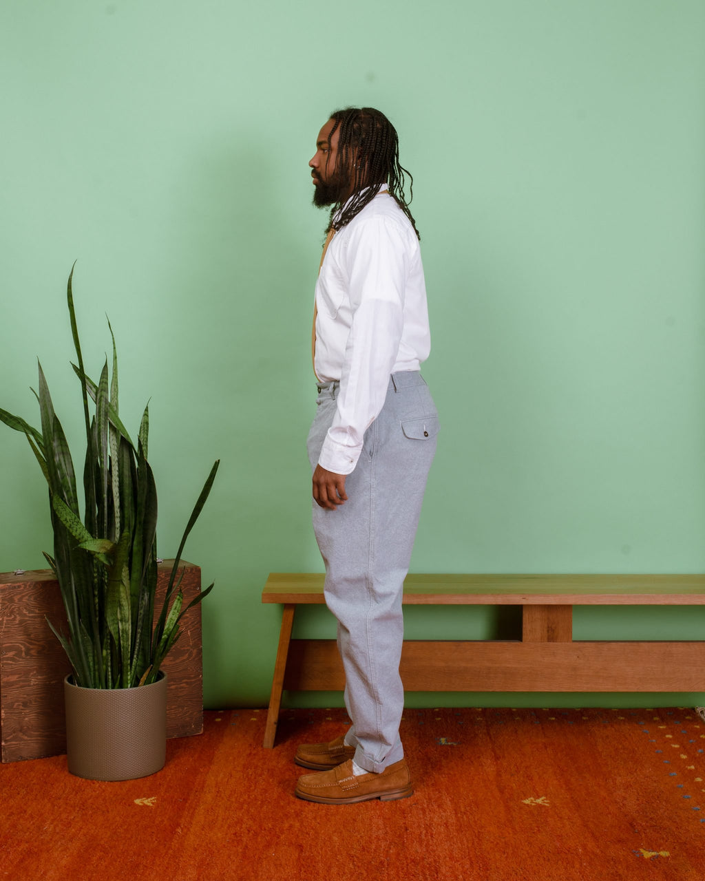 Super Chino Reworked Jean Cloth - Indigo