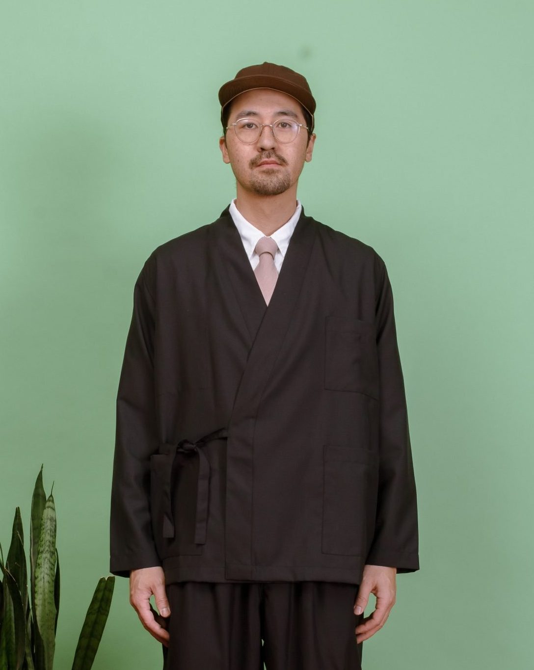 Kyoto Work Jacket Tropical Suiting - Navy – Uncle Otis Clothing