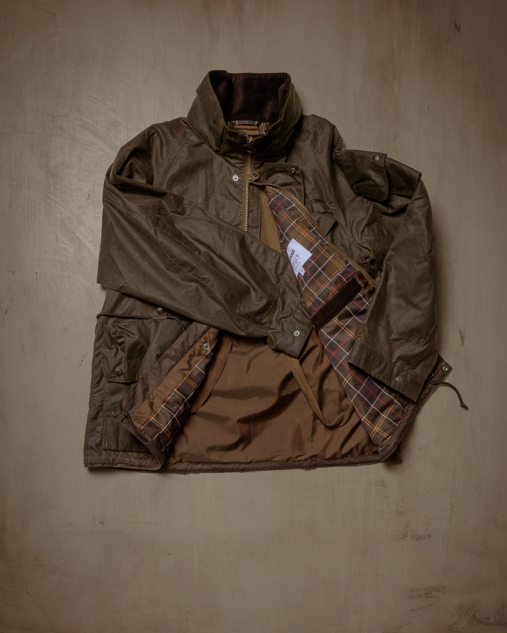 Barbour x Norbit Ripstop Wax Jacket Archive Olive