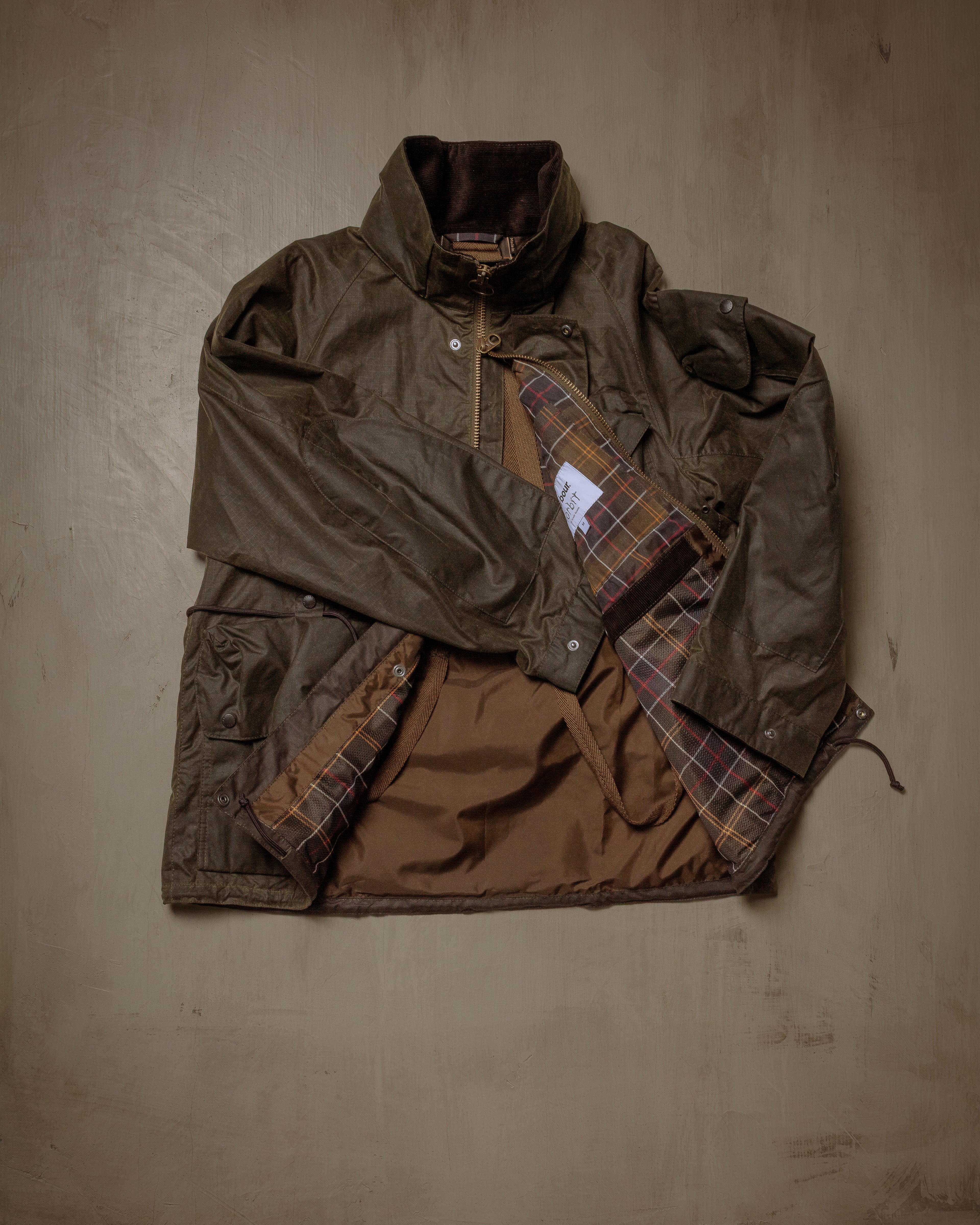 Barbour x Norbit Ripstop Wax Jacket Archive Olive